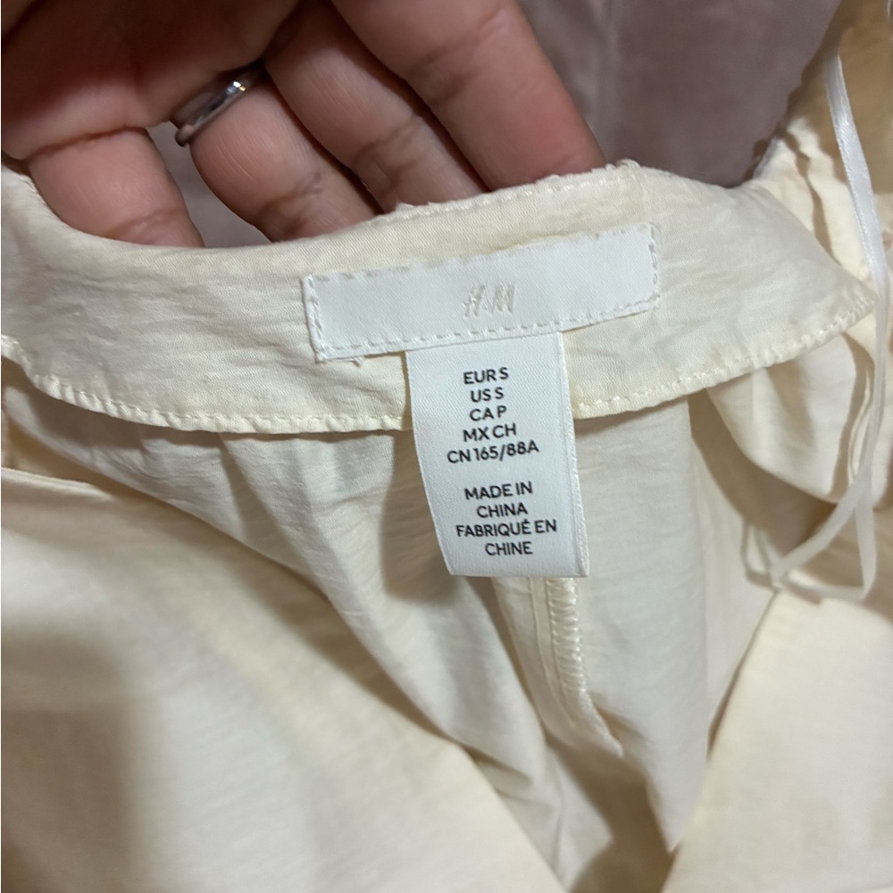 H&M Off-White Mini dress
